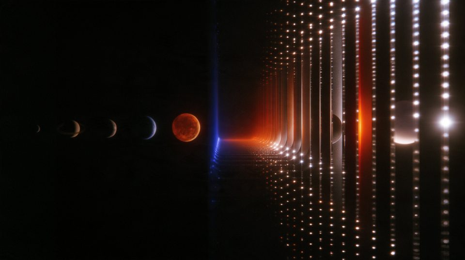 行星连珠 — AI image by Tatiana Tsiguleva