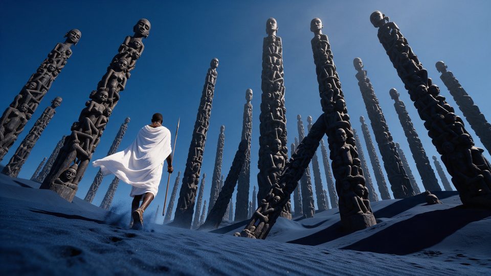 古非洲幻想 — AI image by Travis Davids
