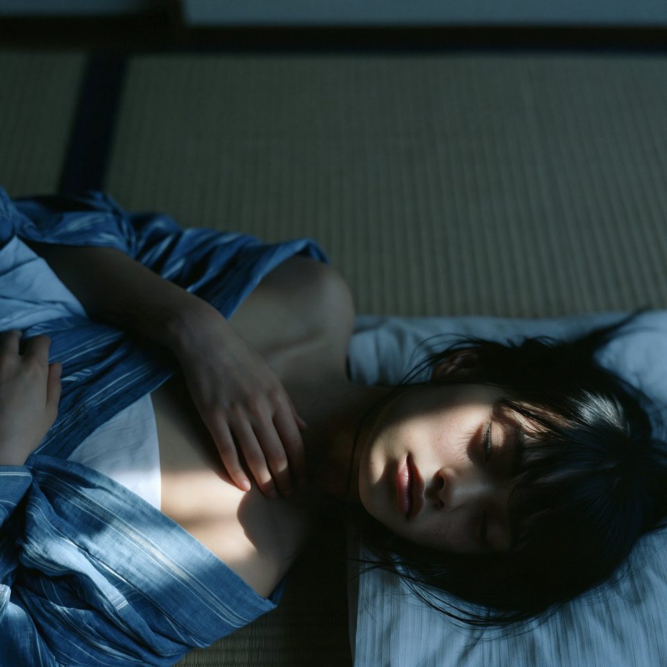 榻榻米上的睡眠 — AI image by James Yeung