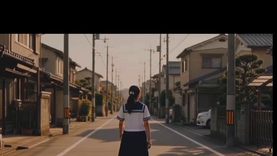 道口夕照 — AI video by Maha