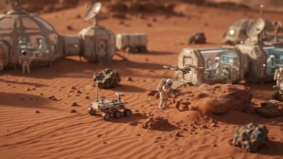 火星殖民地 — AI video by Mr Das