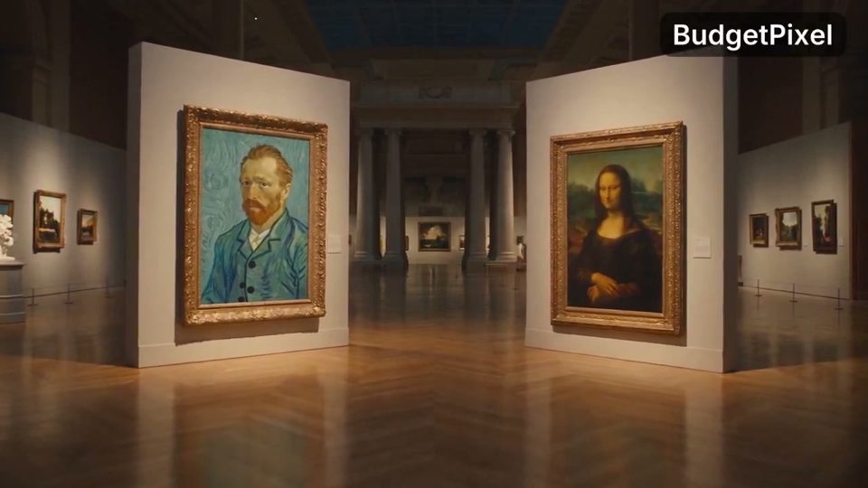 名画私奔夜 — AI video by Maria