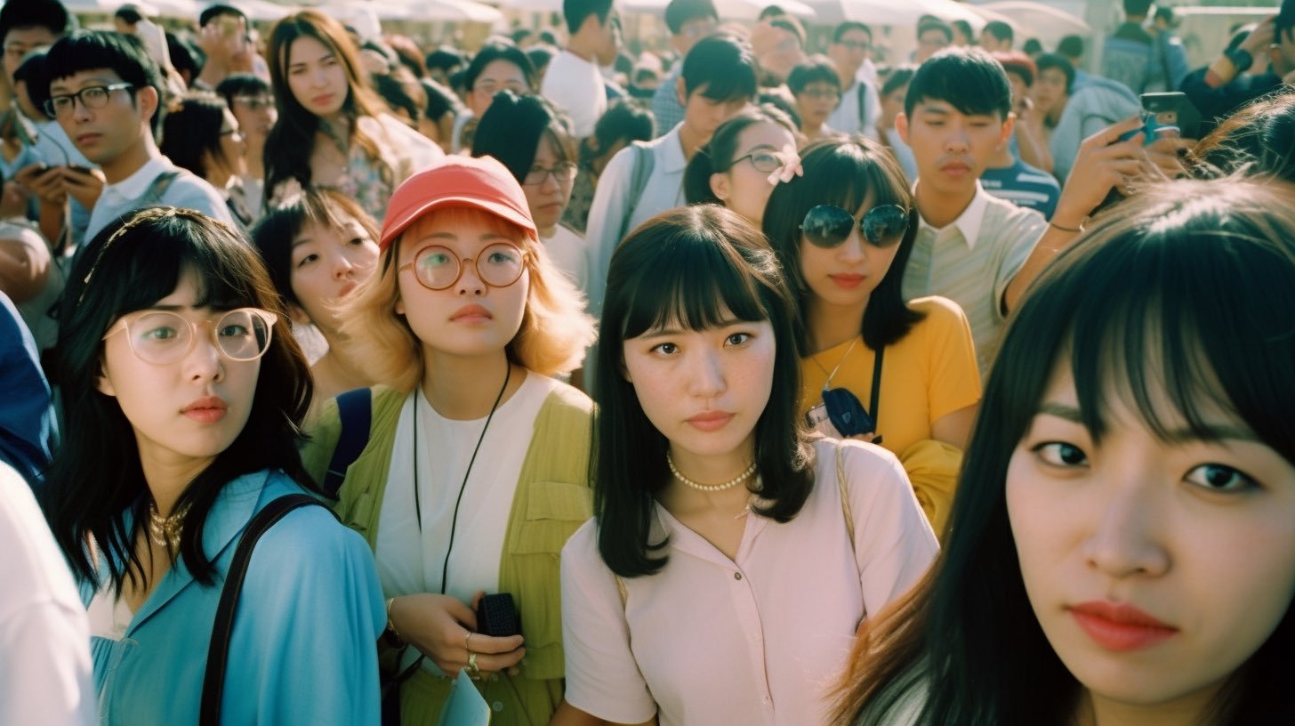 东京街头人像 — AI image 2