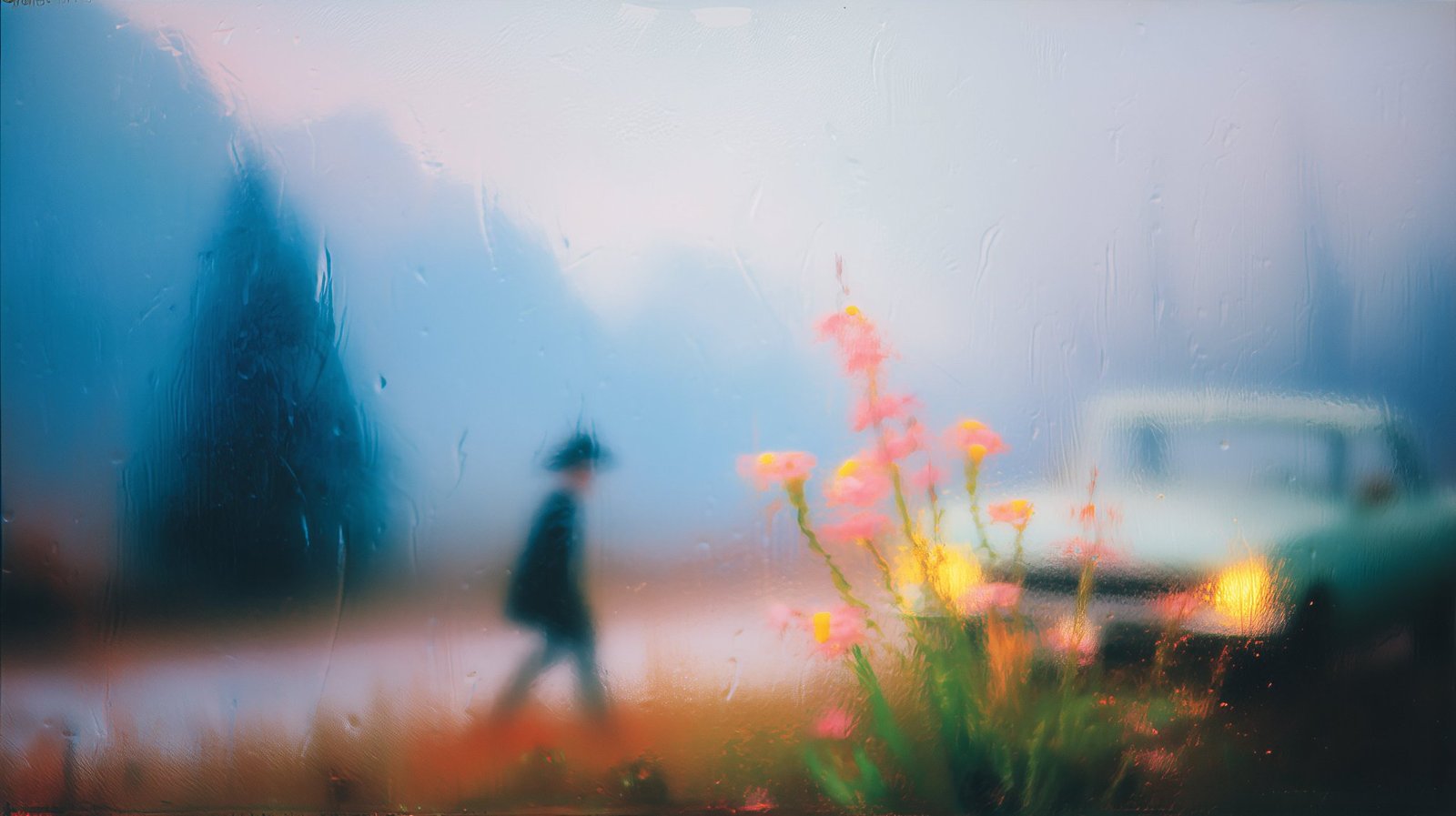 雨窗外的印象派 — AI image 2