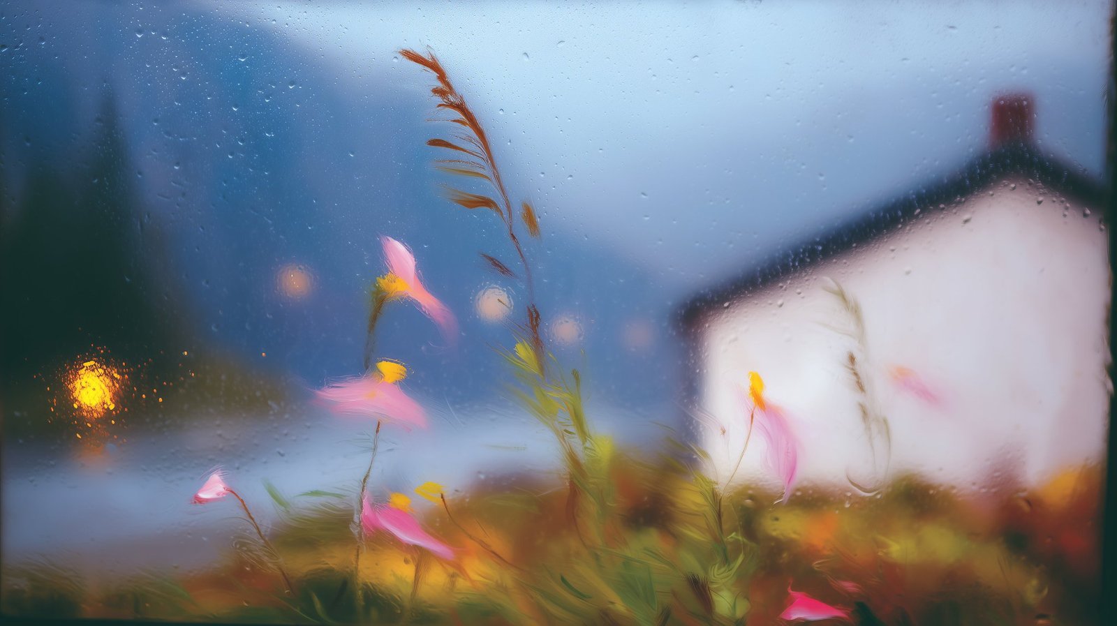 雨窗外的印象派 — AI image 4