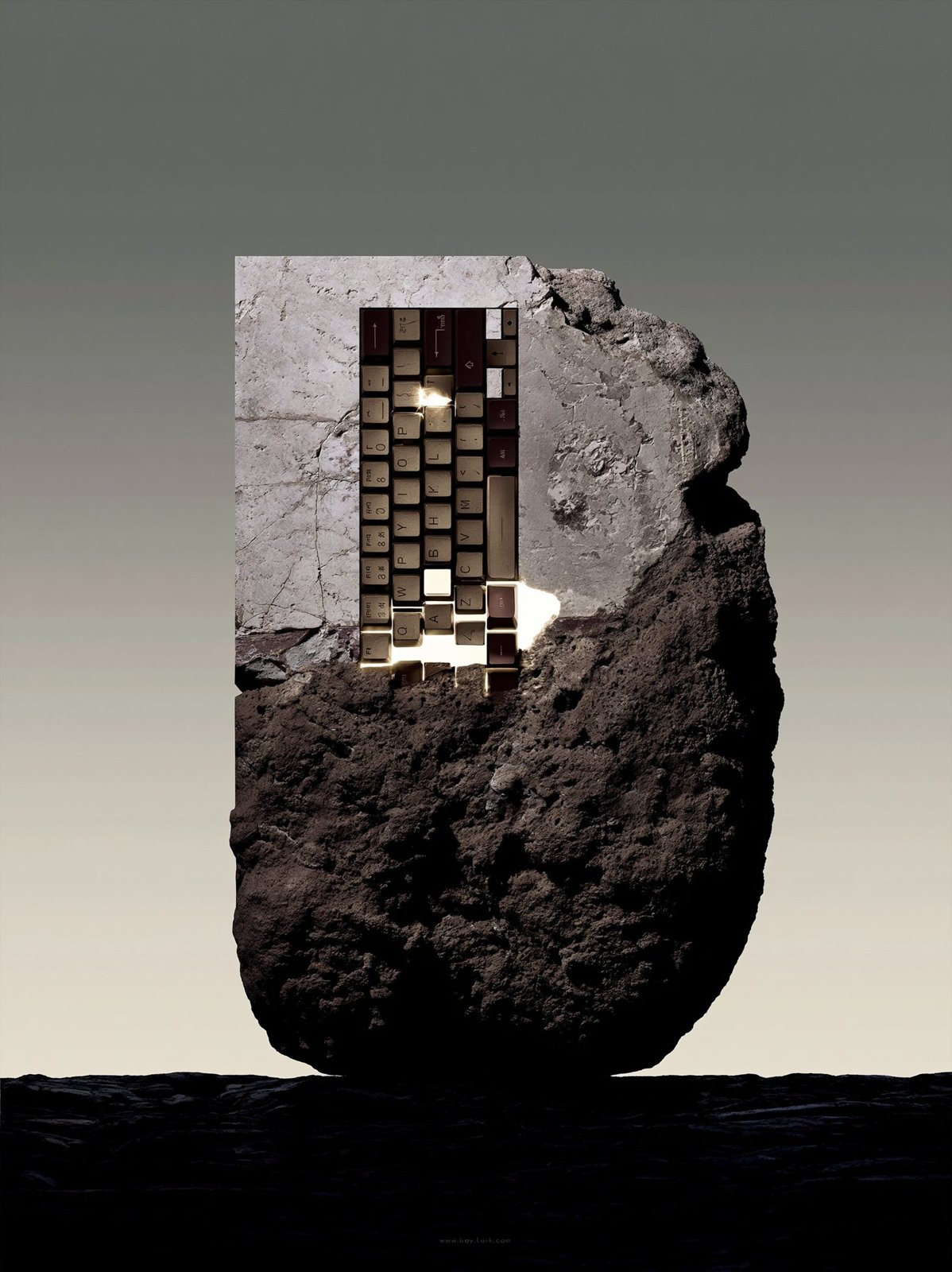 Carved Desert Monoliths — AI image 4