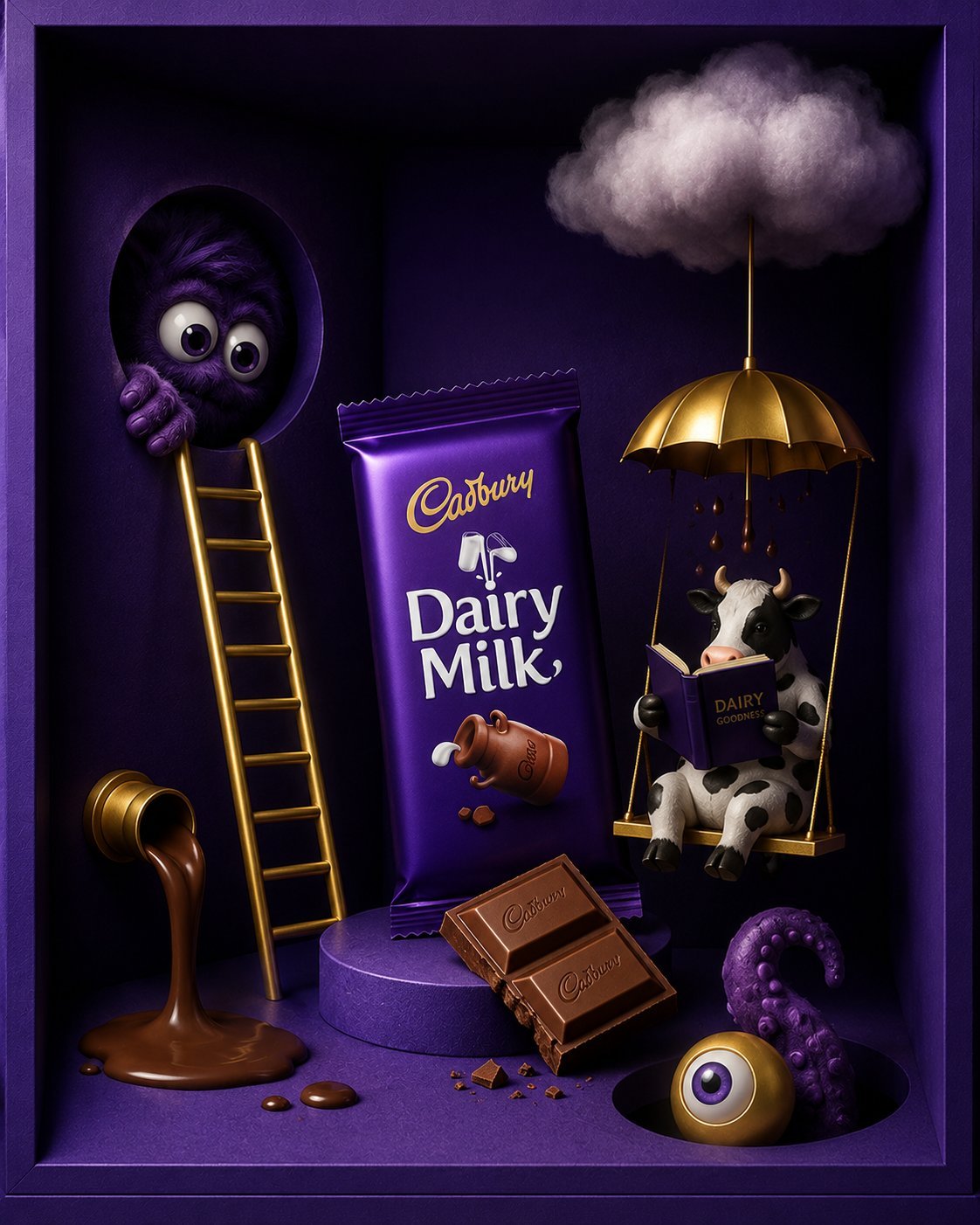 Snacks in Surreal Boxes — AI image 2