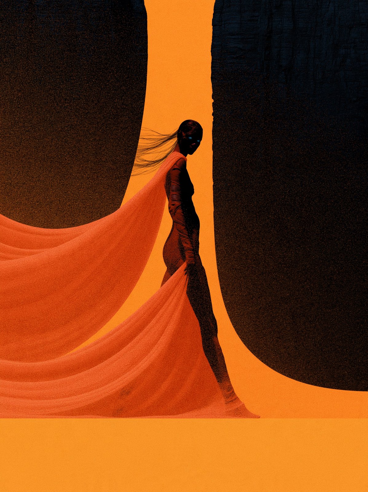 Veiled by the Sand — AI image 2