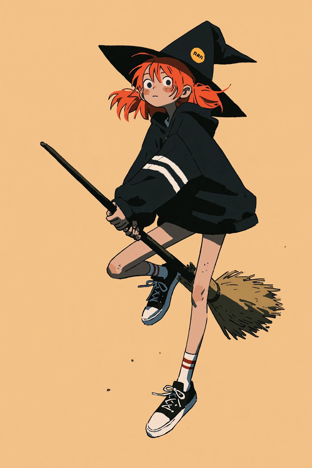 Little Witch in Flight — AI image 3