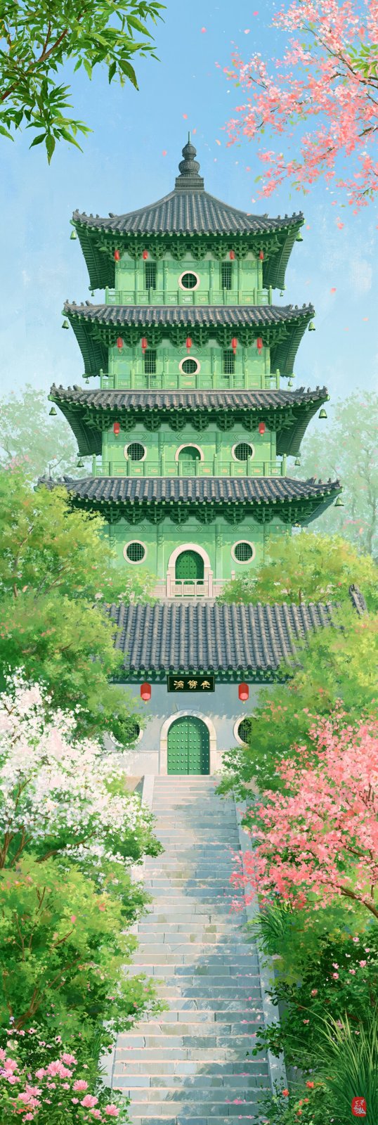江南水乡长卷 — AI image 4