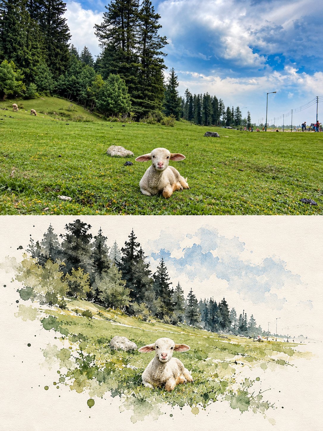 Photo to Watercolor — AI image 4