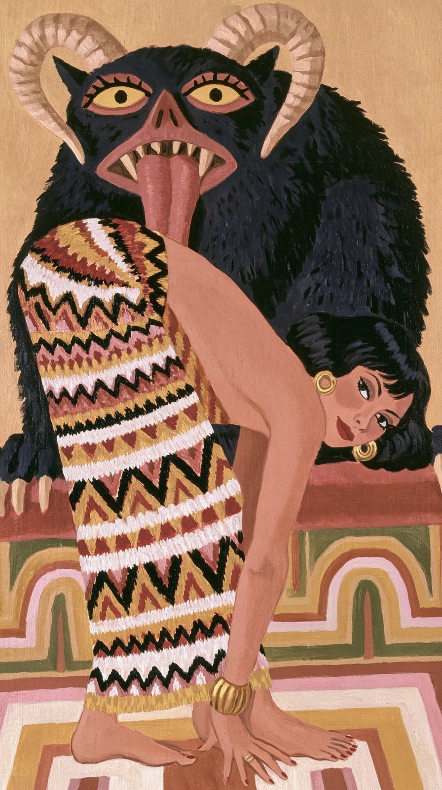 Monster and the Woman — AI image 4
