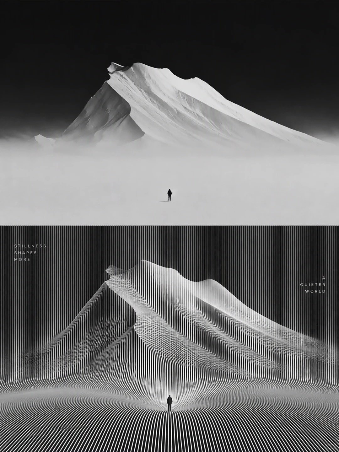 Minimal Landscape Poster — AI image 2