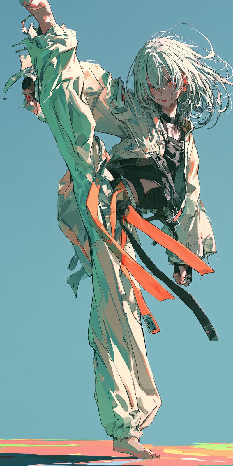 跃动的剑士 — AI image 3