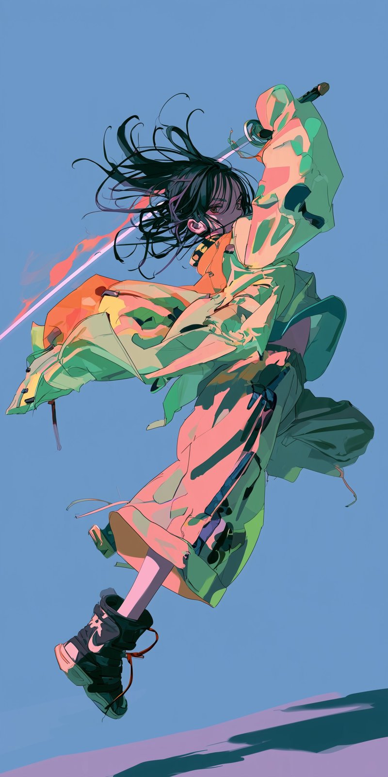 跃动的剑士 — AI image 4