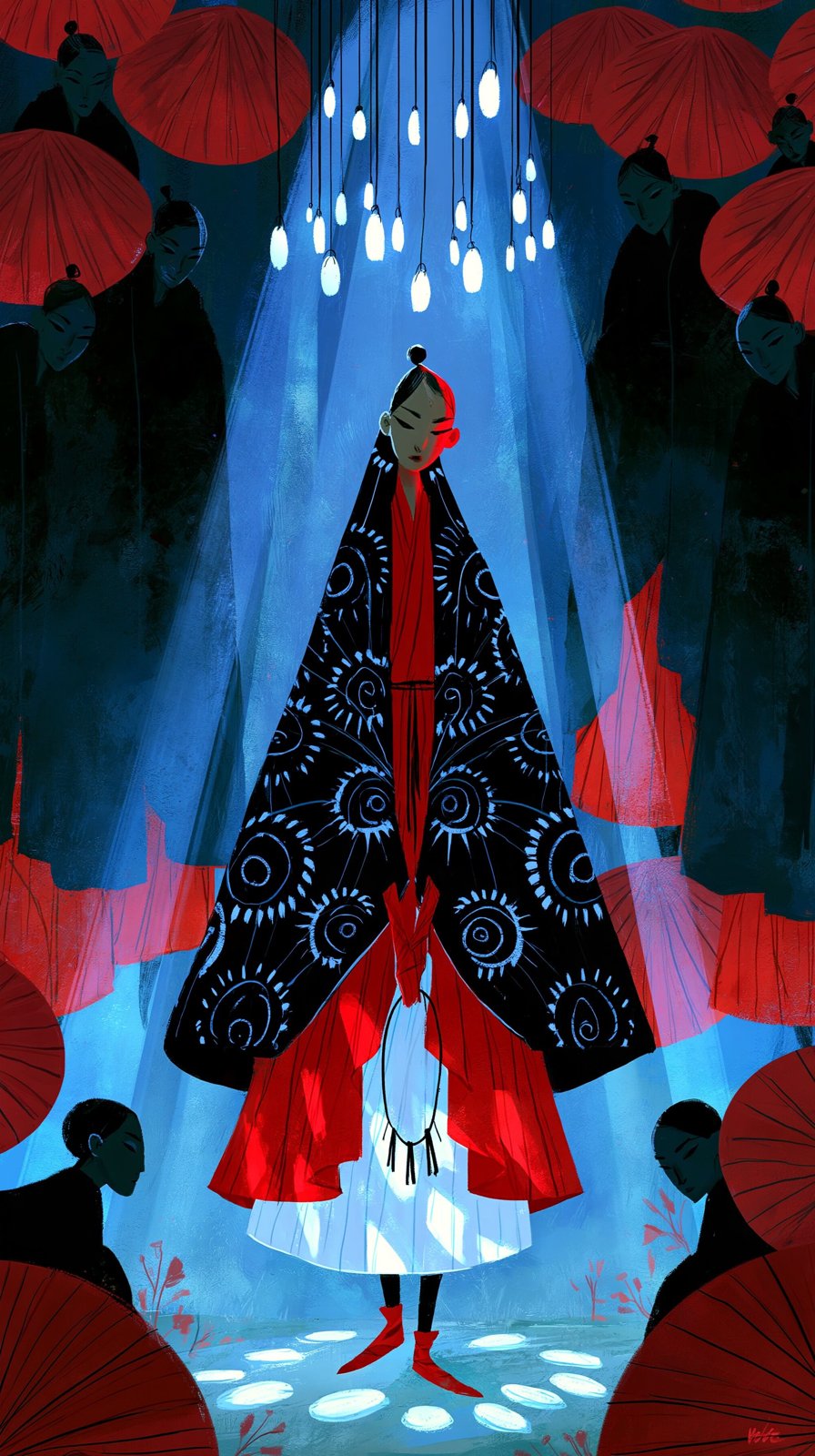 Red Forest Witch — AI image 2