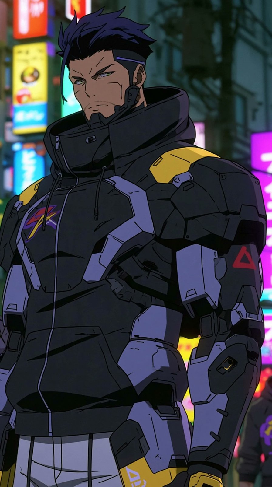 Neon Street Character — AI image 2