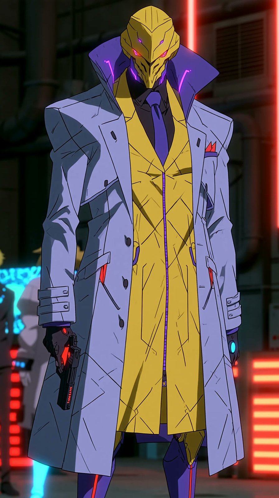 Neon Street Character — AI image 4
